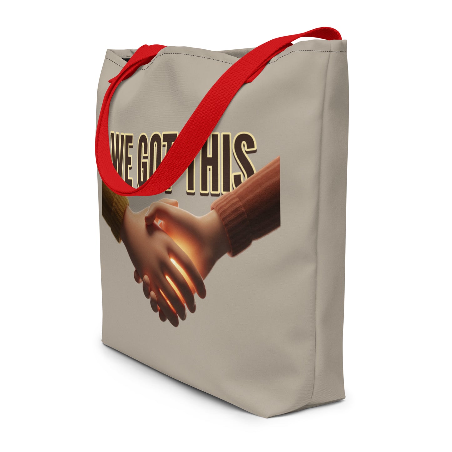 We Got This Large Tote Bag