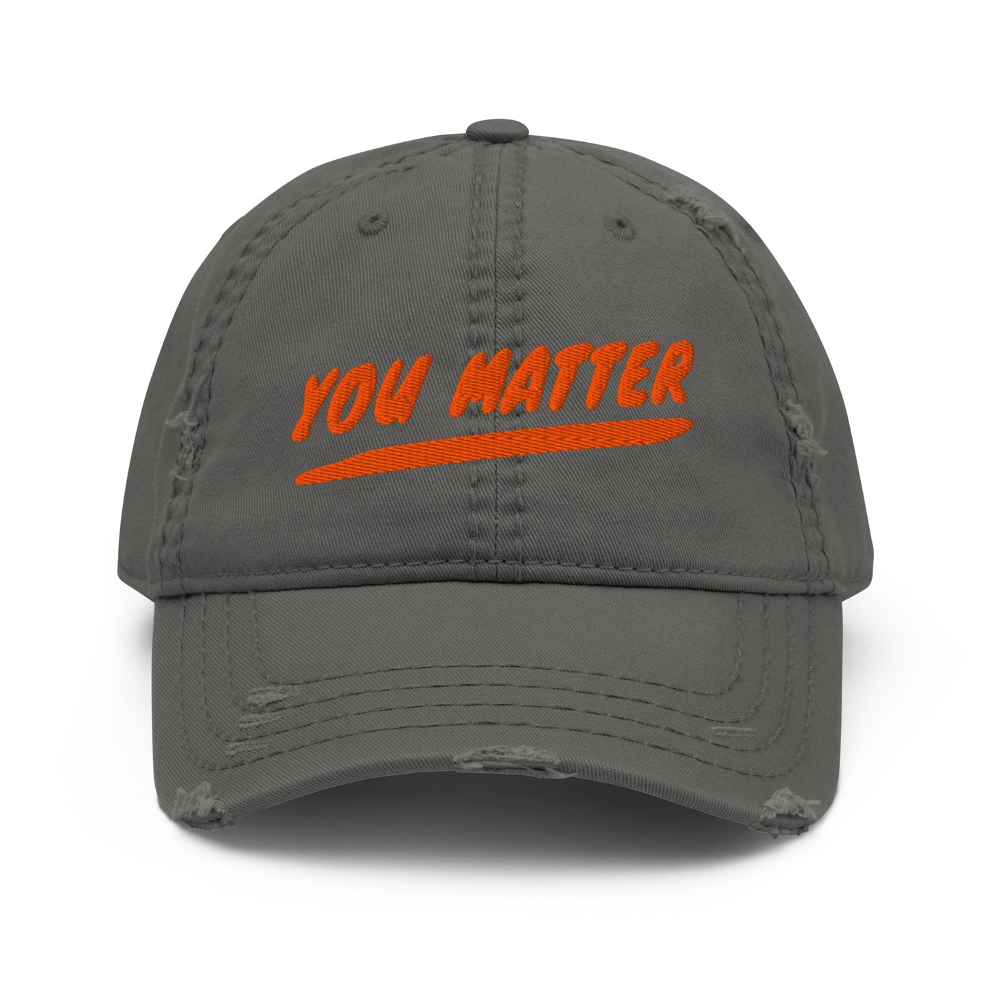 You Matter Distressed Dad Hat
