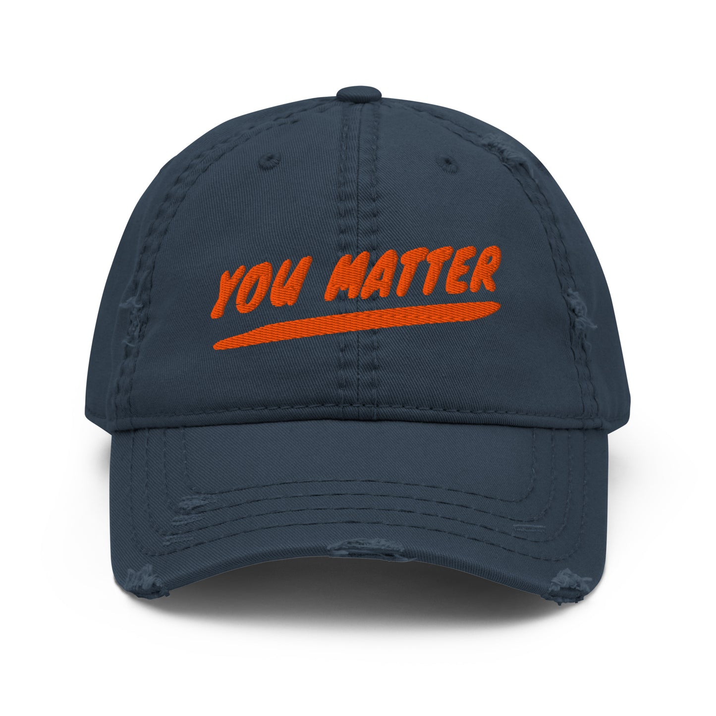 You Matter Distressed Dad Hat