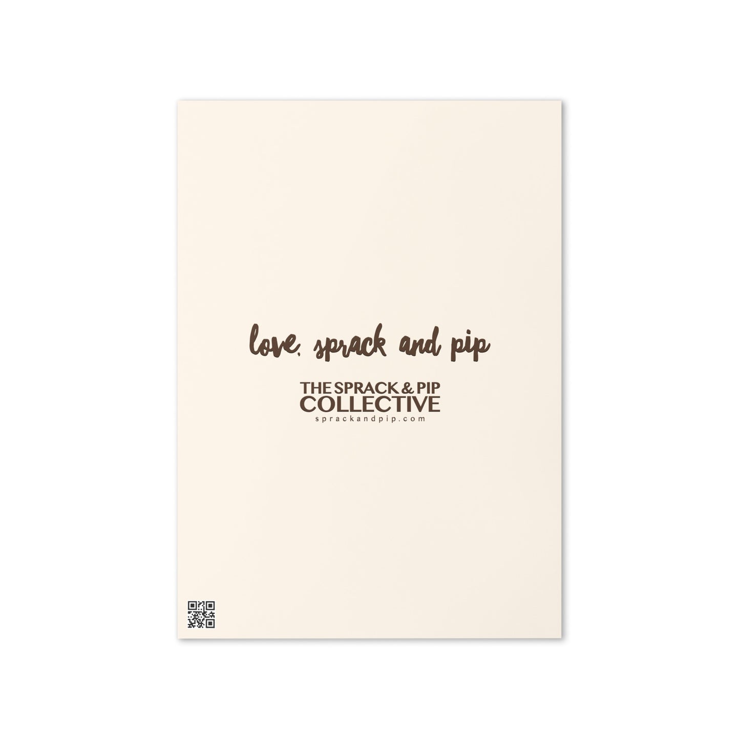 We Love. And We Are Loved. Greeting Card
