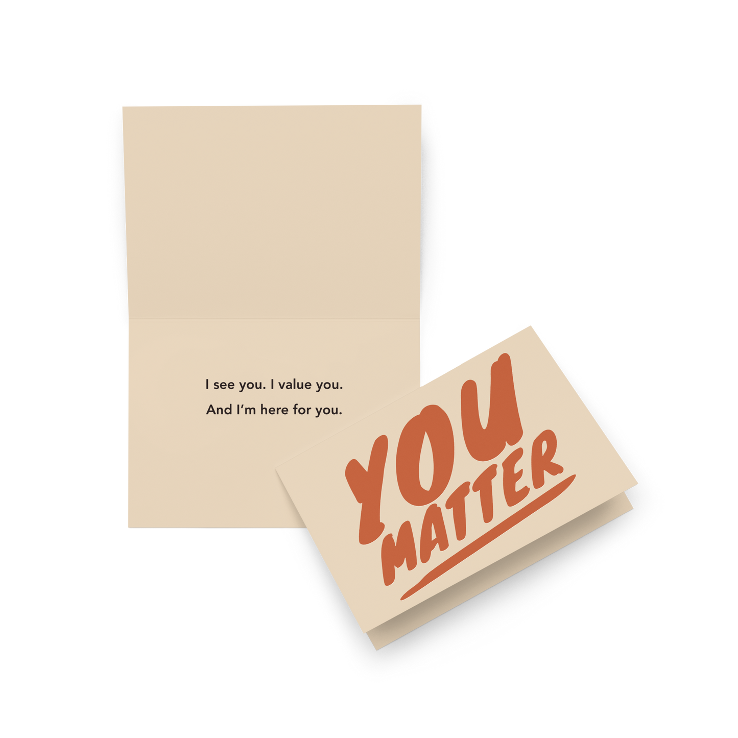 You Matter Greeting Card
