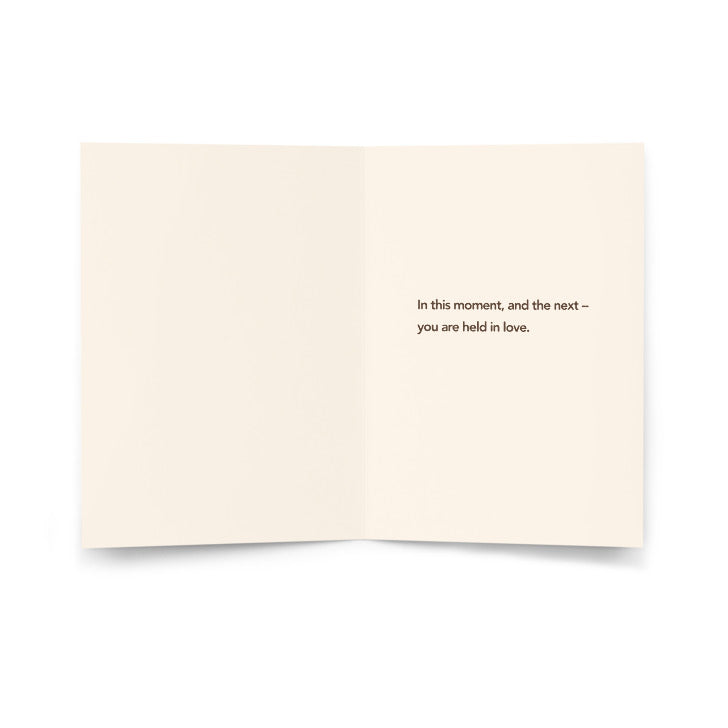 We Love. And We Are Loved. Greeting Card