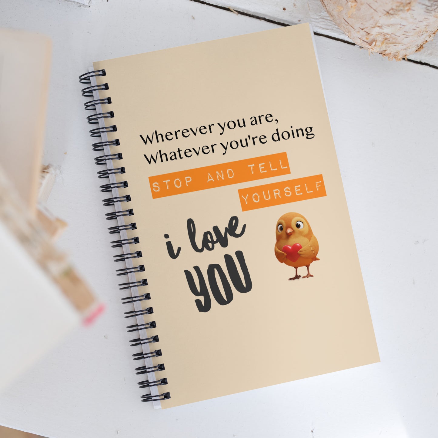 Wherever You Are Spiral Notebook