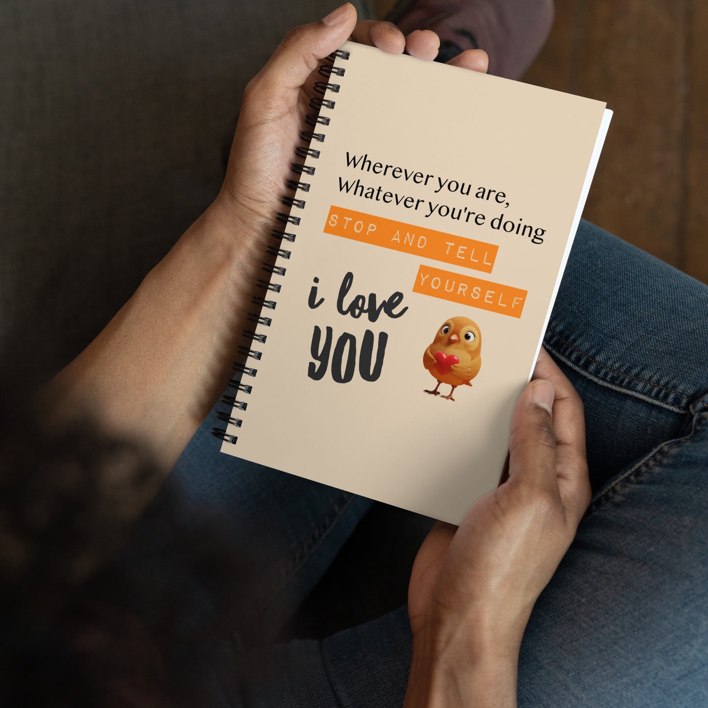 Wherever You Are Spiral Notebook