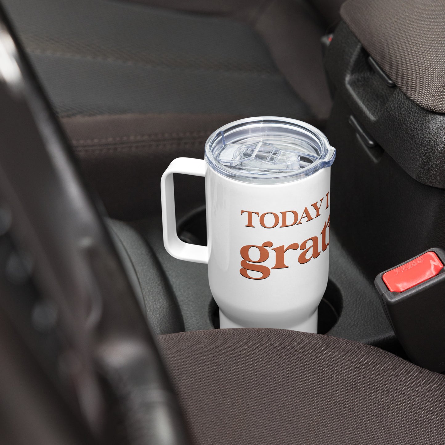 Today I Embrace Gratitude Travel Mug